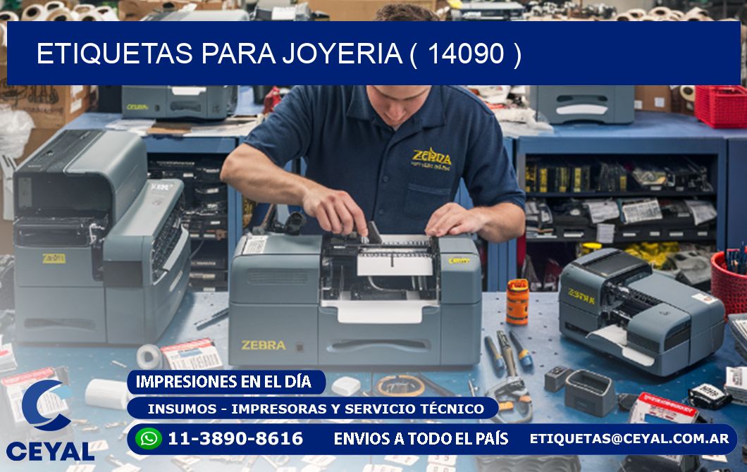 ETIQUETAS PARA JOYERIA ( 14090 )