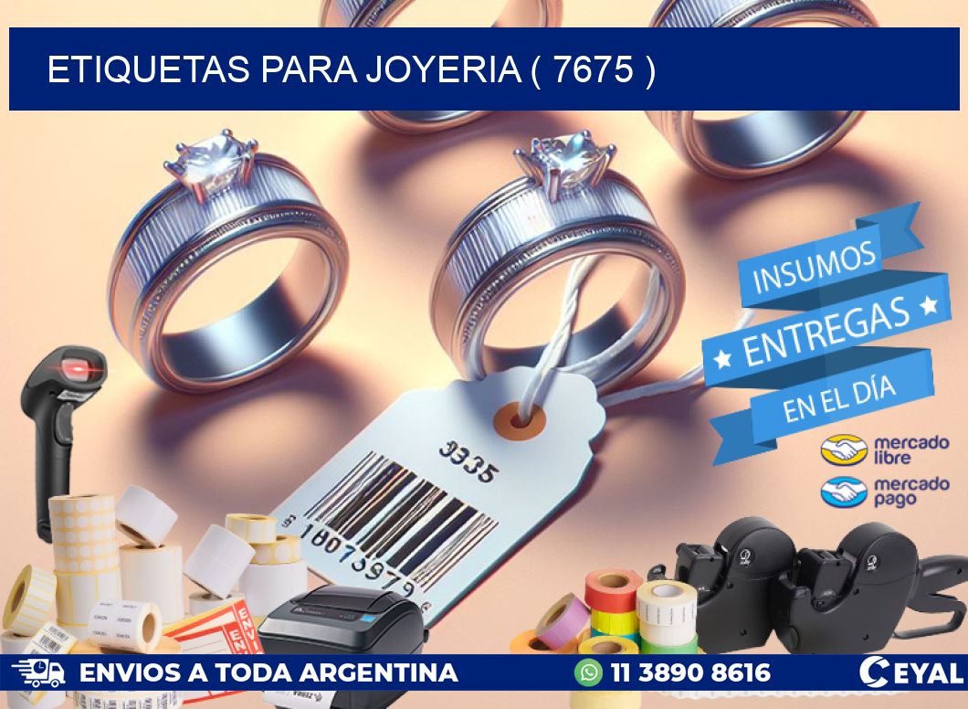 ETIQUETAS PARA JOYERIA ( 7675 )