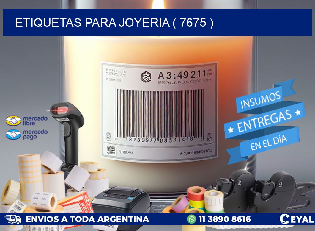 ETIQUETAS PARA JOYERIA ( 7675 )