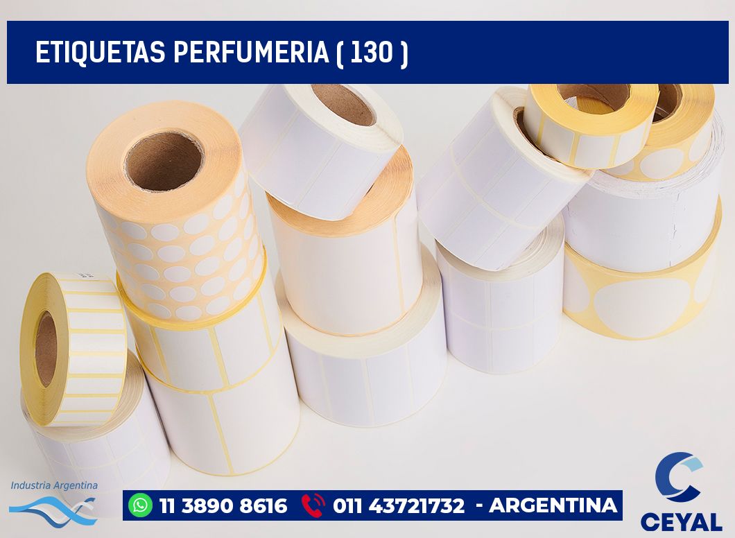 ETIQUETAS PERFUMERIA ( 130 )