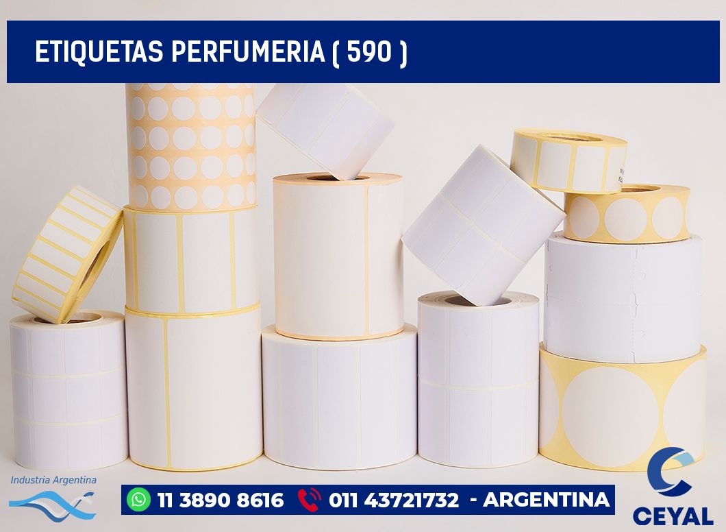 ETIQUETAS PERFUMERIA ( 590 )