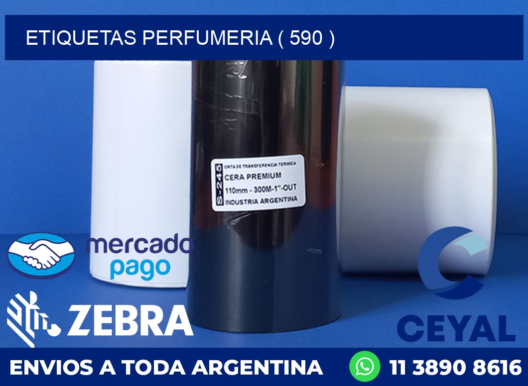 ETIQUETAS PERFUMERIA ( 590 )