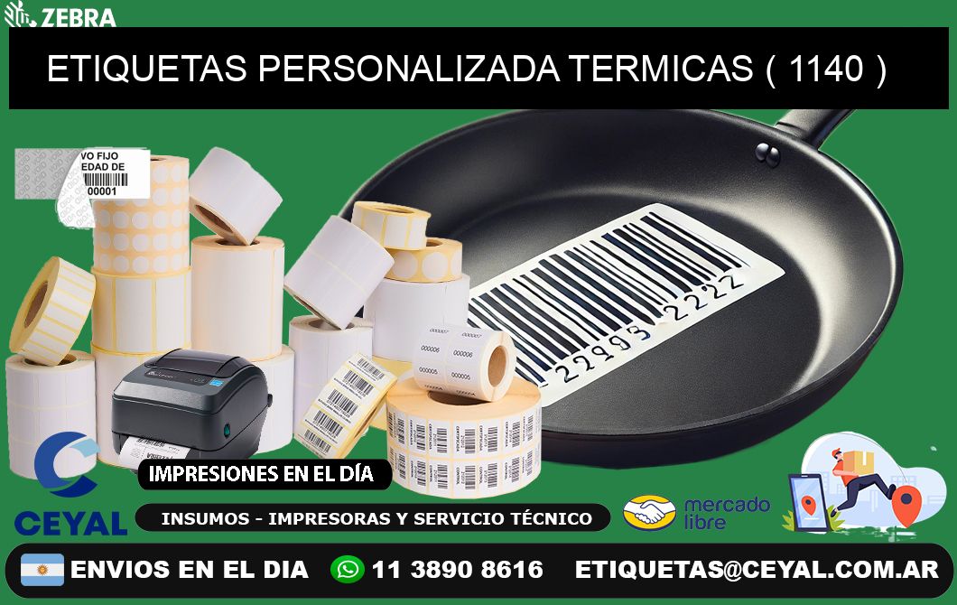 ETIQUETAS PERSONALIZADA TERMICAS ( 1140 )