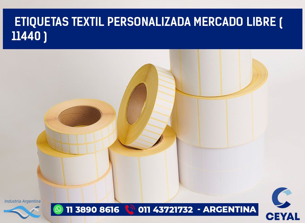 ETIQUETAS TEXTIL PERSONALIZADA MERCADO LIBRE ( 11440 )