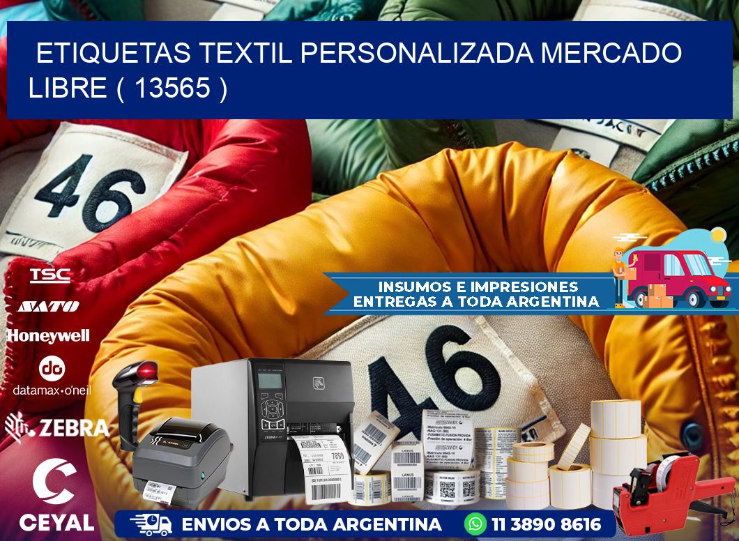 ETIQUETAS TEXTIL PERSONALIZADA MERCADO LIBRE ( 13565 )