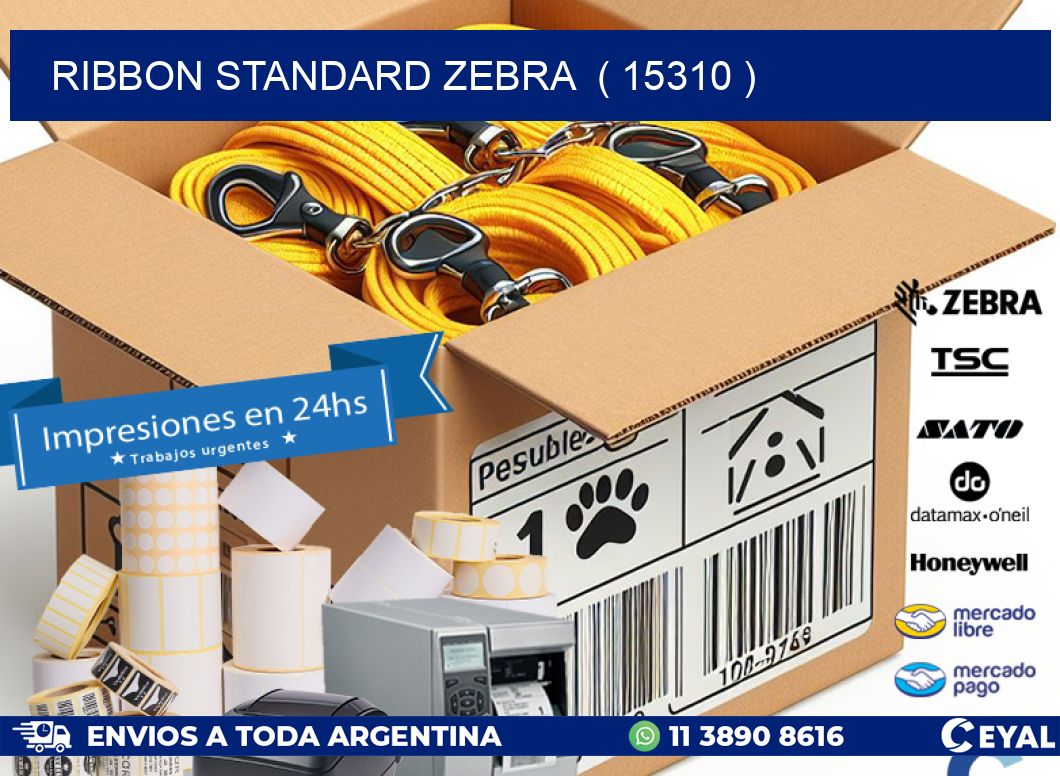 RIBBON STANDARD ZEBRA  ( 15310 )