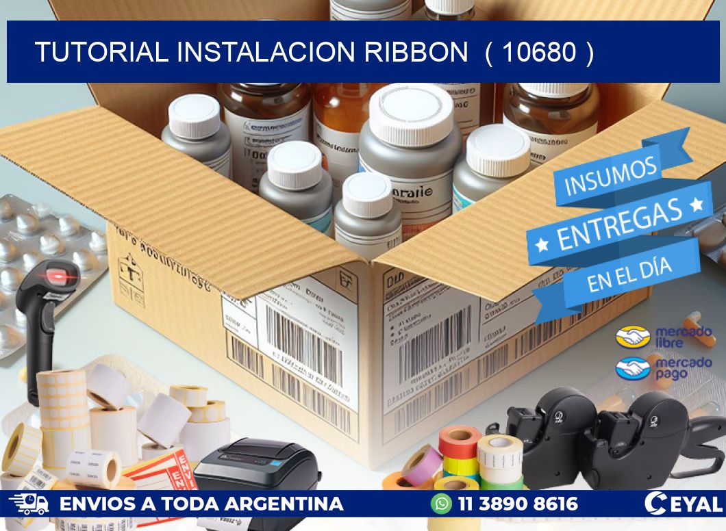 TUTORIAL INSTALACION RIBBON  ( 10680 )