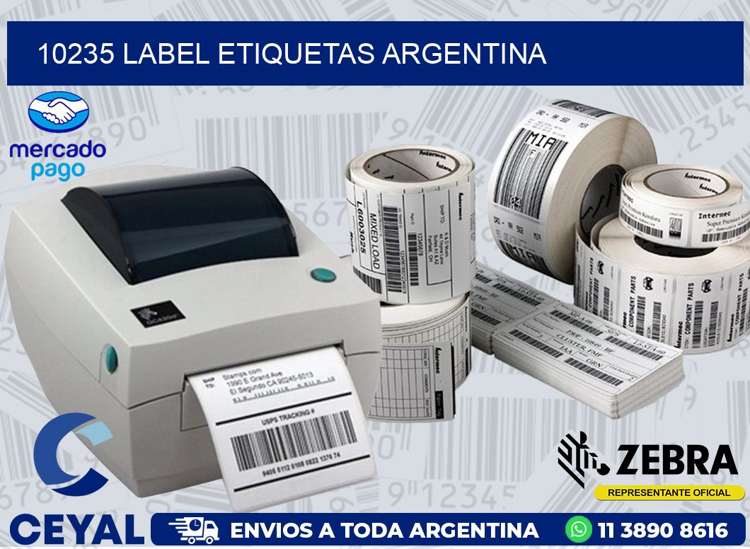 10235 LABEL ETIQUETAS ARGENTINA