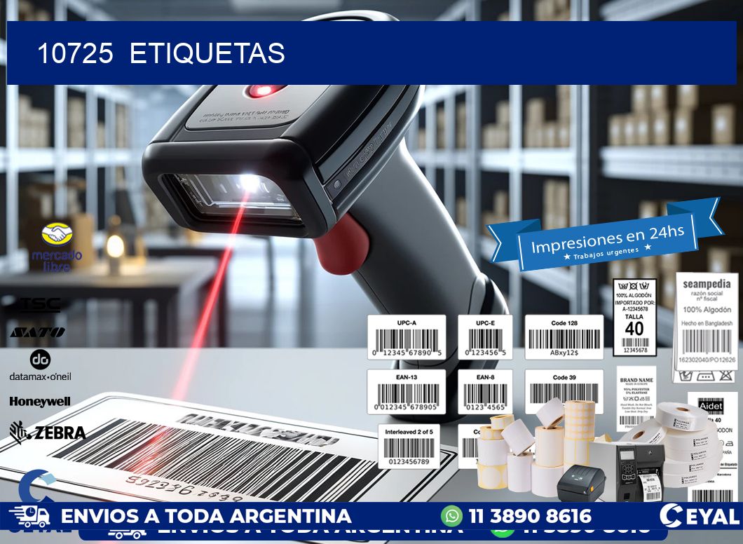 10725  ETIQUETAS