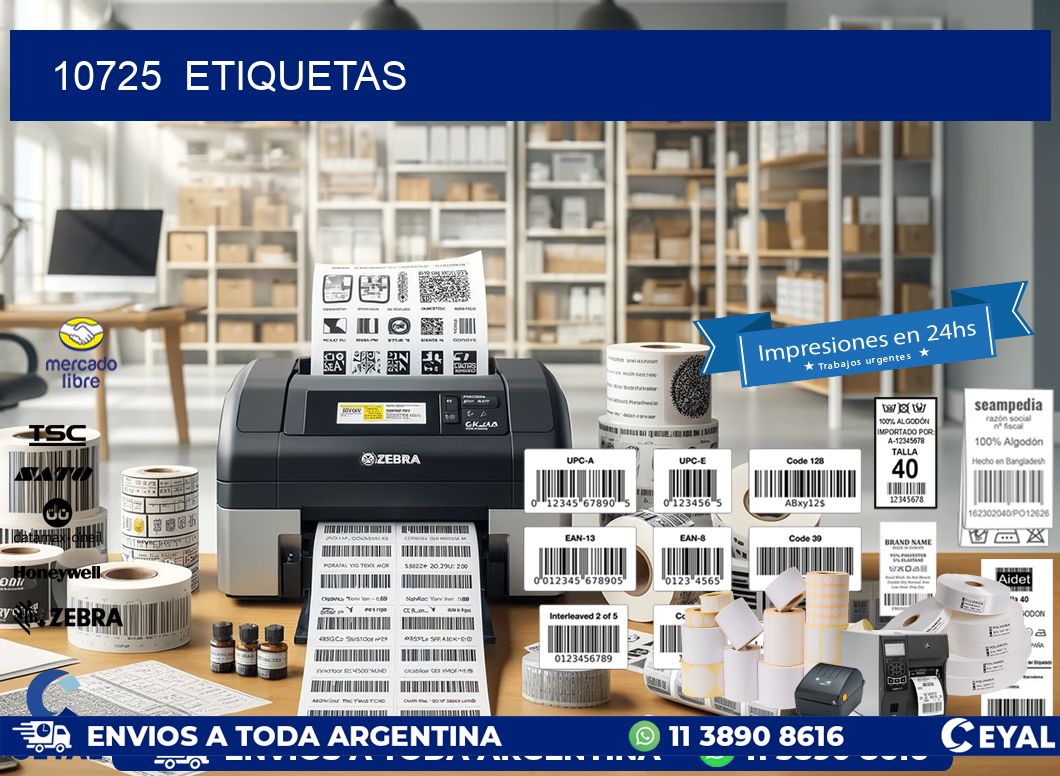 10725  ETIQUETAS