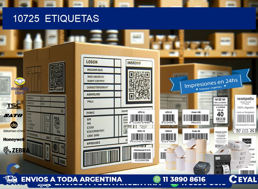 10725  ETIQUETAS
