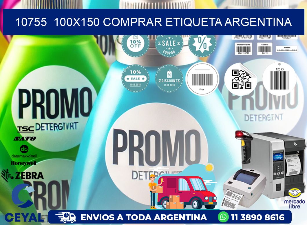 10755  100X150 COMPRAR ETIQUETA ARGENTINA