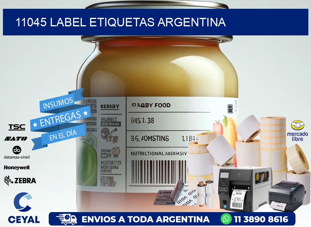 11045 LABEL ETIQUETAS ARGENTINA