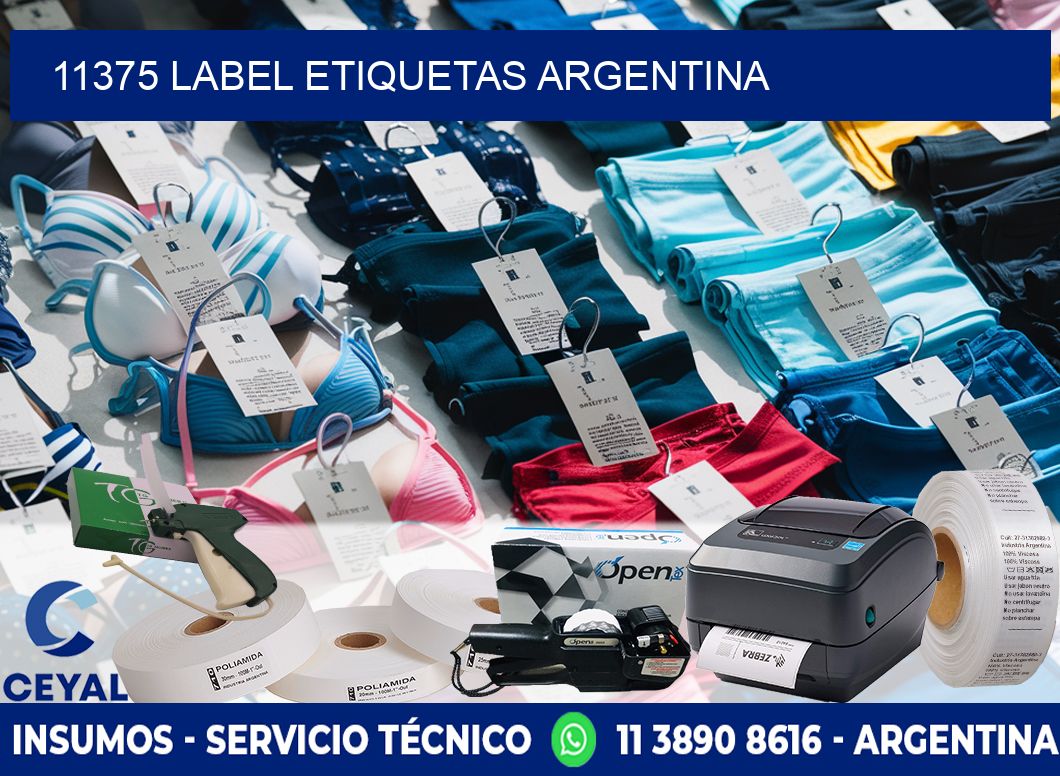 11375 LABEL ETIQUETAS ARGENTINA