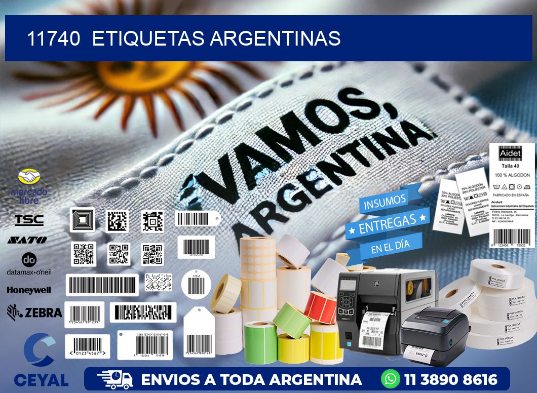 11740  ETIQUETAS ARGENTINAS