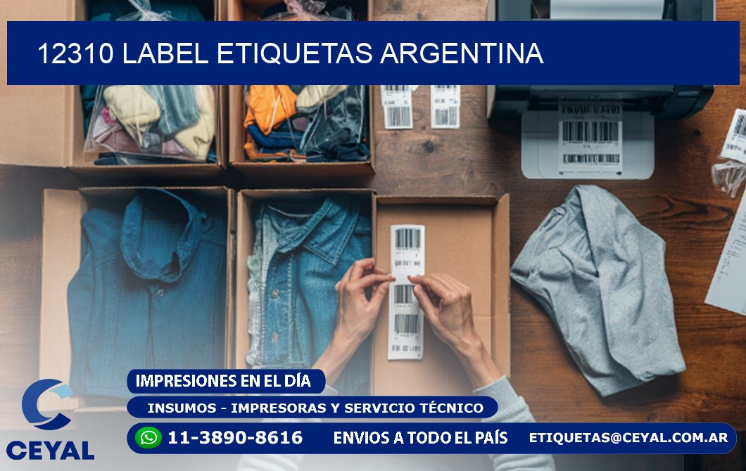 12310 LABEL ETIQUETAS ARGENTINA