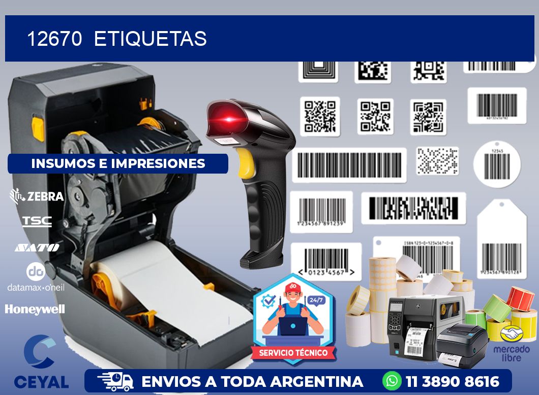12670  ETIQUETAS