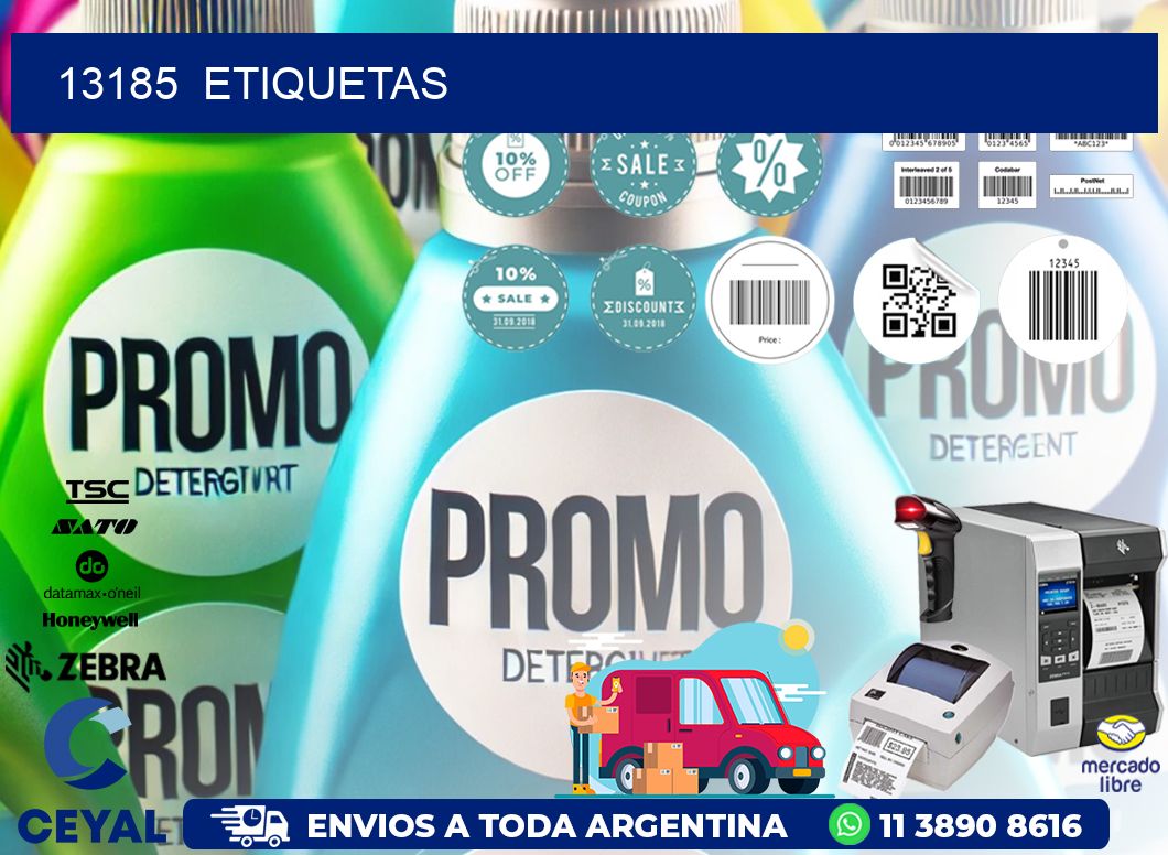 13185  ETIQUETAS