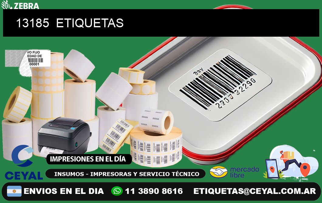 13185  ETIQUETAS
