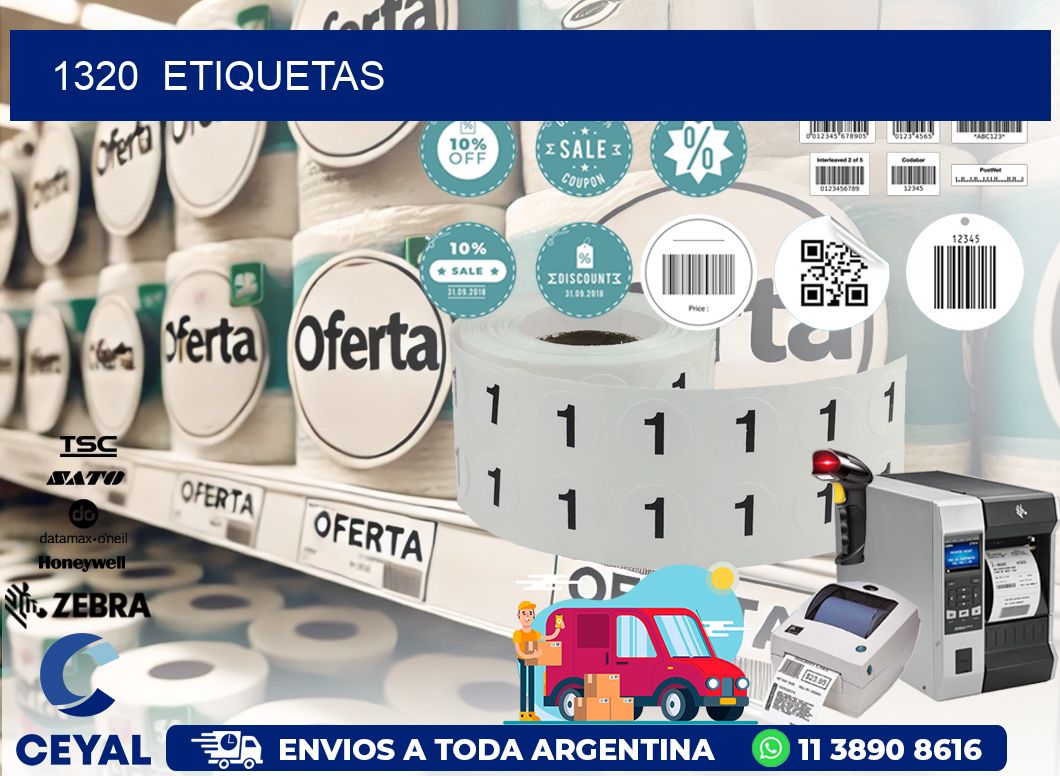 1320  ETIQUETAS