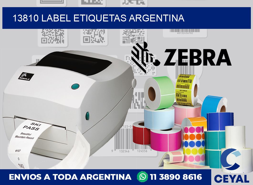 13810 LABEL ETIQUETAS ARGENTINA