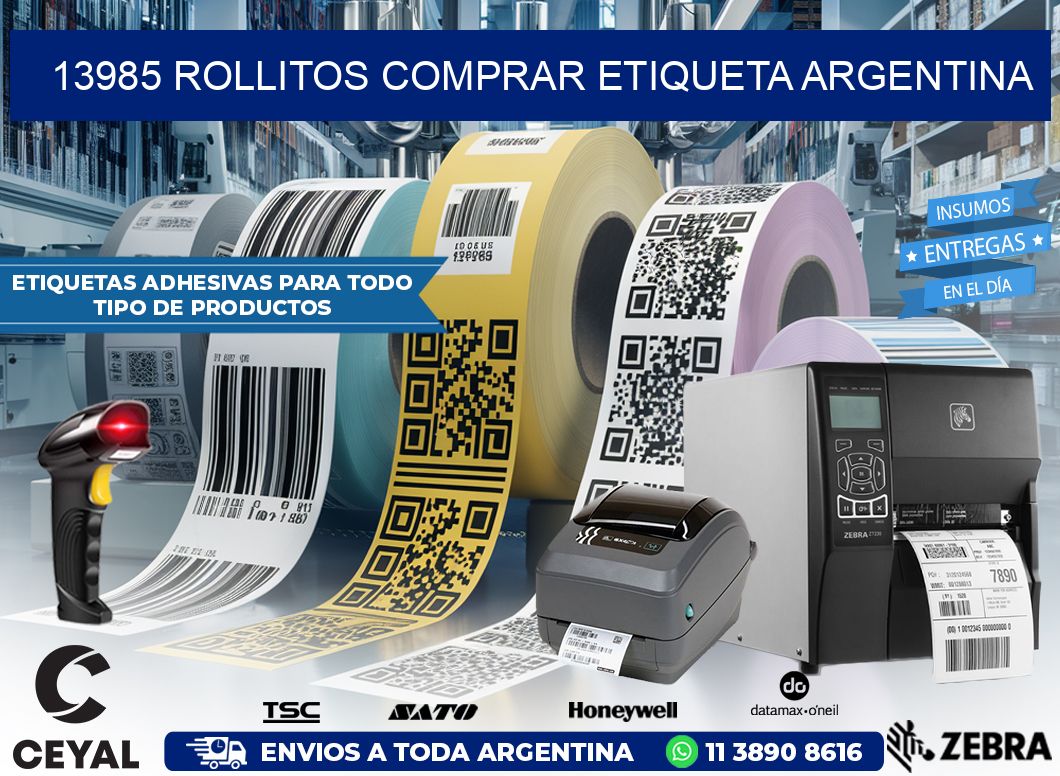 13985 ROLLITOS COMPRAR ETIQUETA ARGENTINA