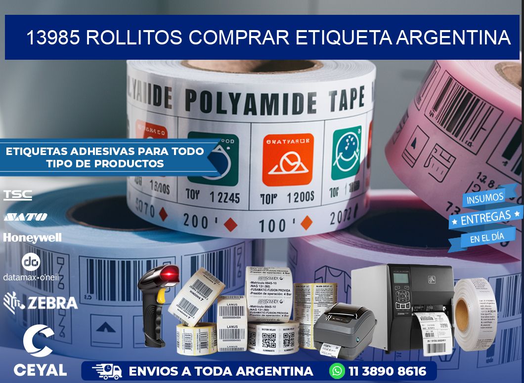 13985 ROLLITOS COMPRAR ETIQUETA ARGENTINA