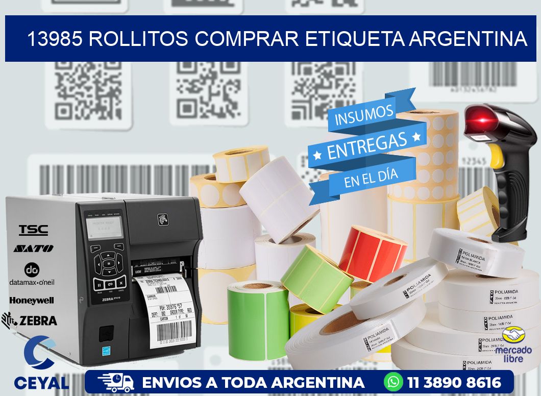 13985 ROLLITOS COMPRAR ETIQUETA ARGENTINA