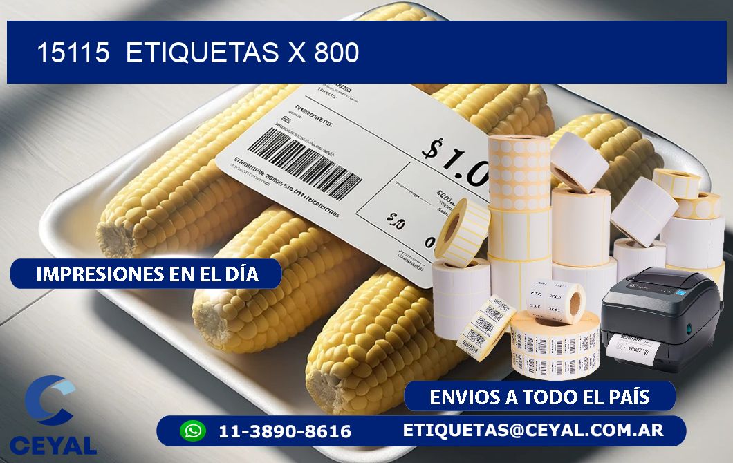 15115  ETIQUETAS X 800