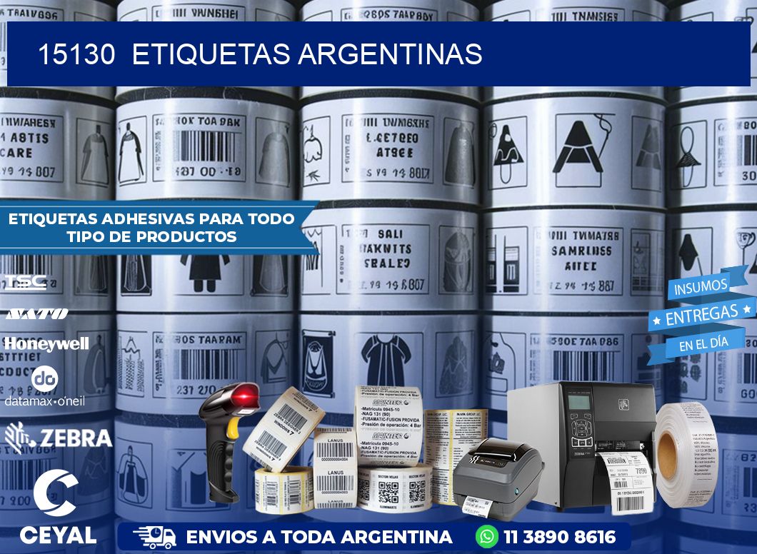 15130  ETIQUETAS ARGENTINAS