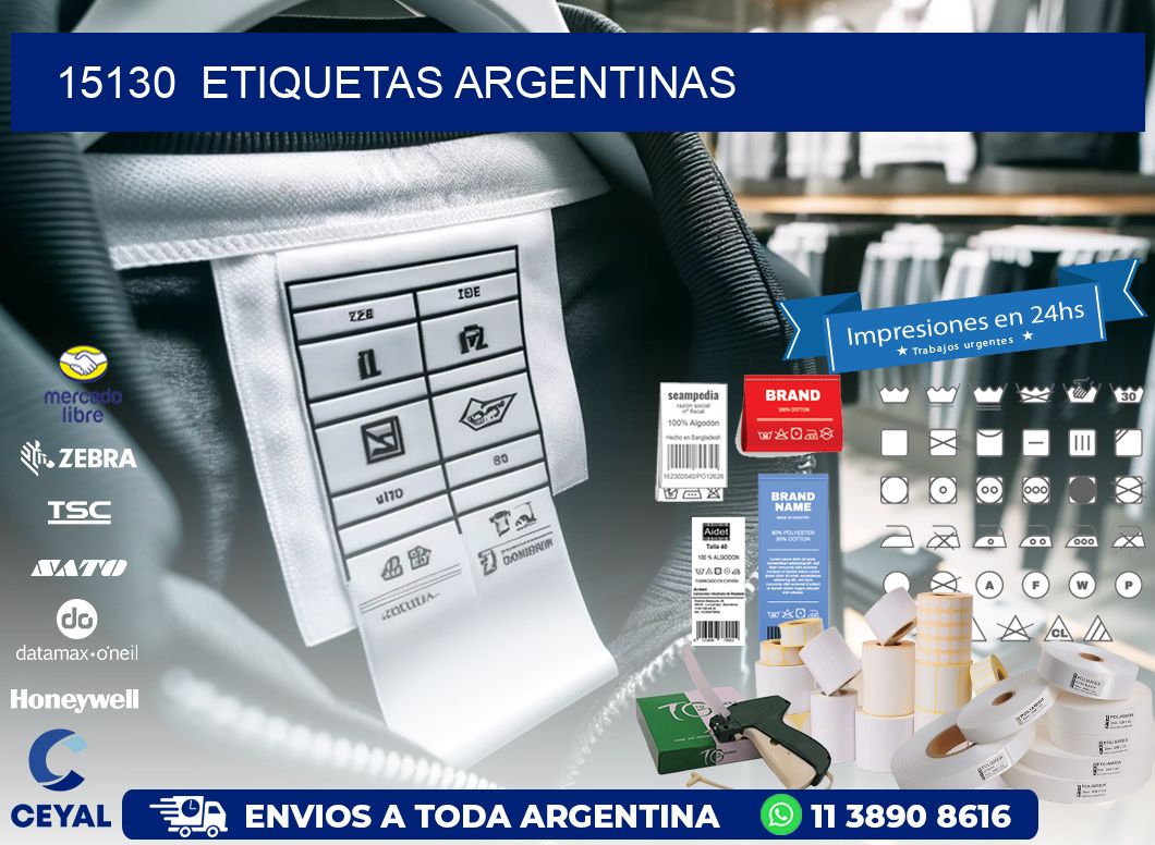 15130  ETIQUETAS ARGENTINAS