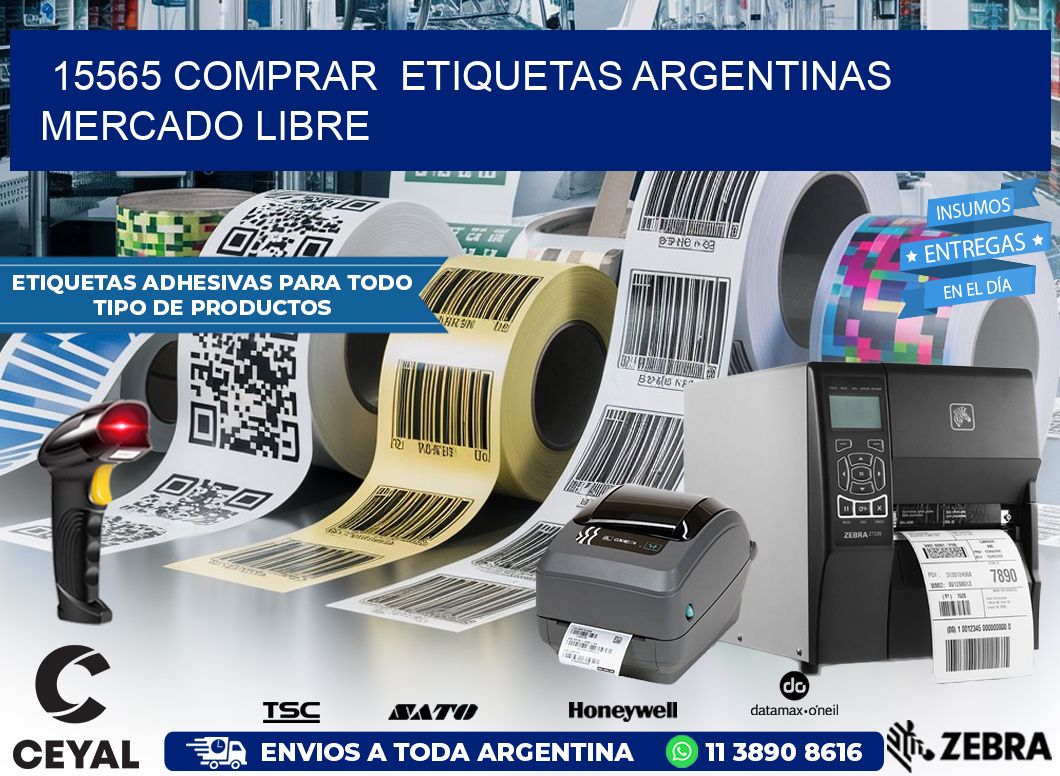15565 COMPRAR  ETIQUETAS ARGENTINAS MERCADO LIBRE