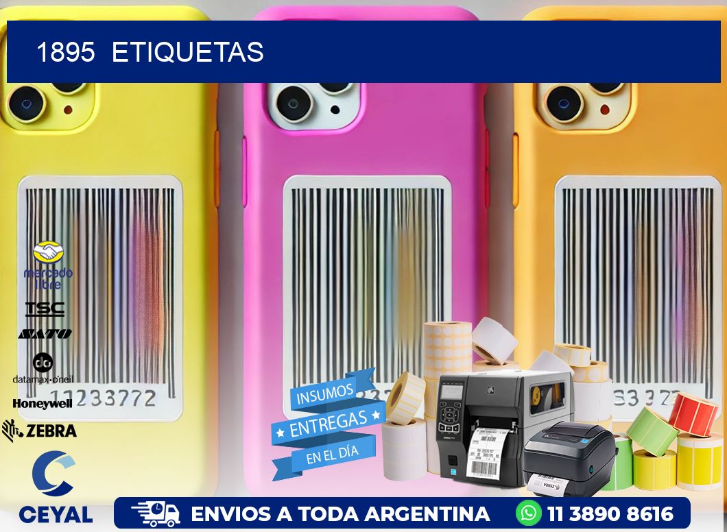 1895  ETIQUETAS