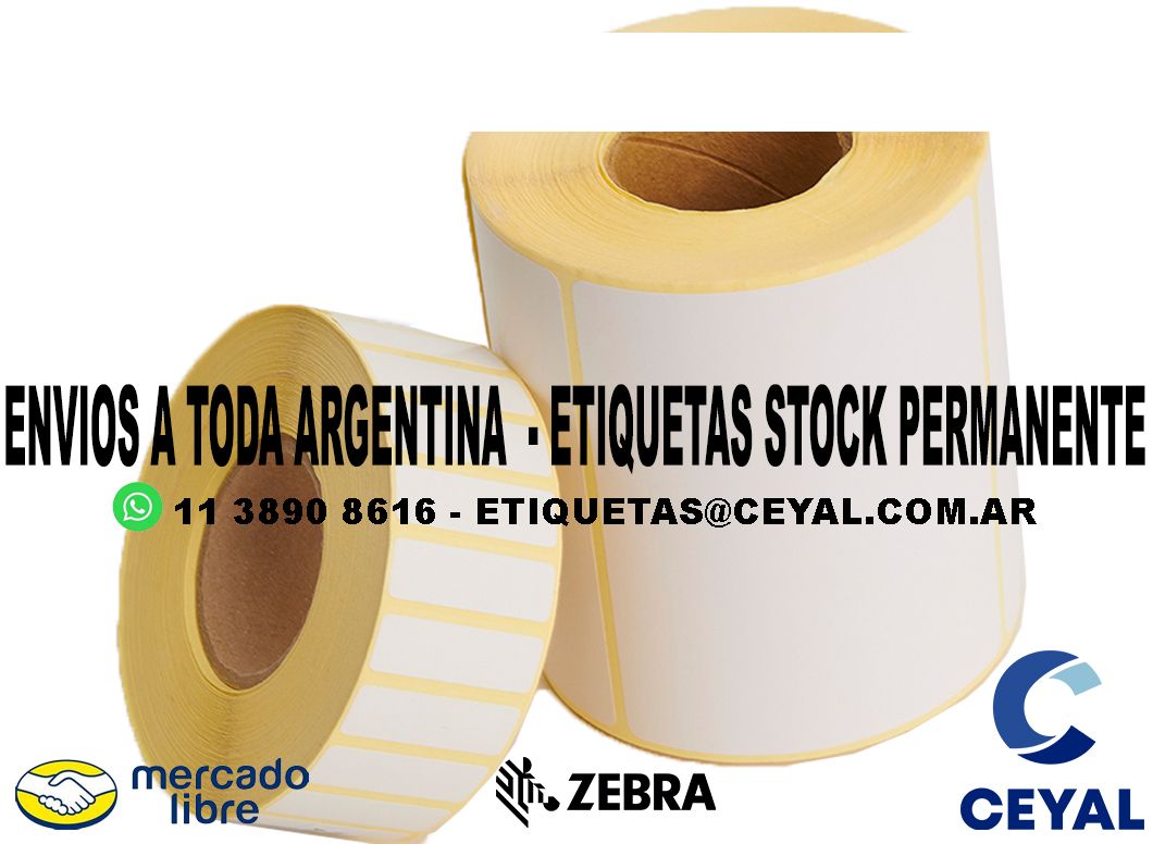 200 ETIQUETAS 55 x 28