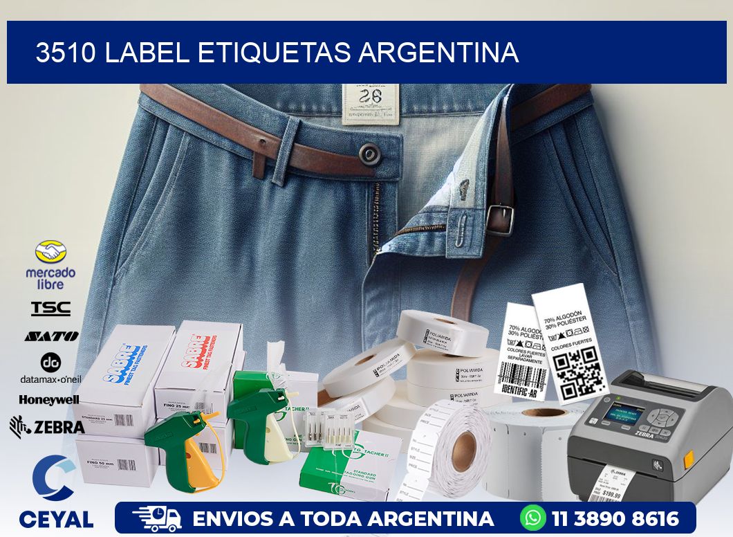 3510 LABEL ETIQUETAS ARGENTINA