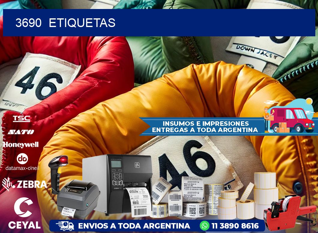 3690  ETIQUETAS