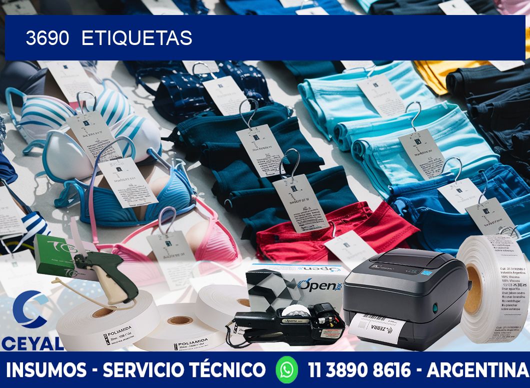 3690  ETIQUETAS