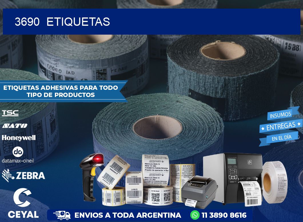 3690  ETIQUETAS
