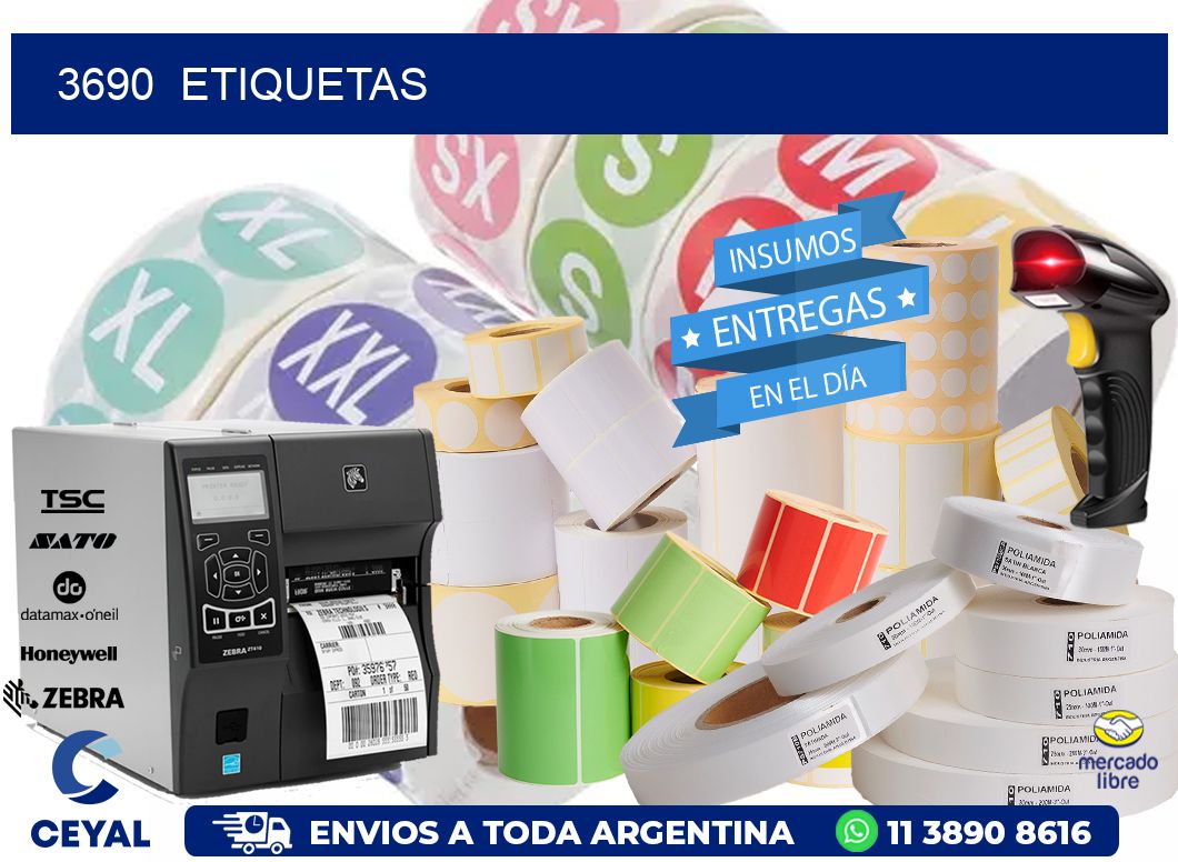 3690  ETIQUETAS
