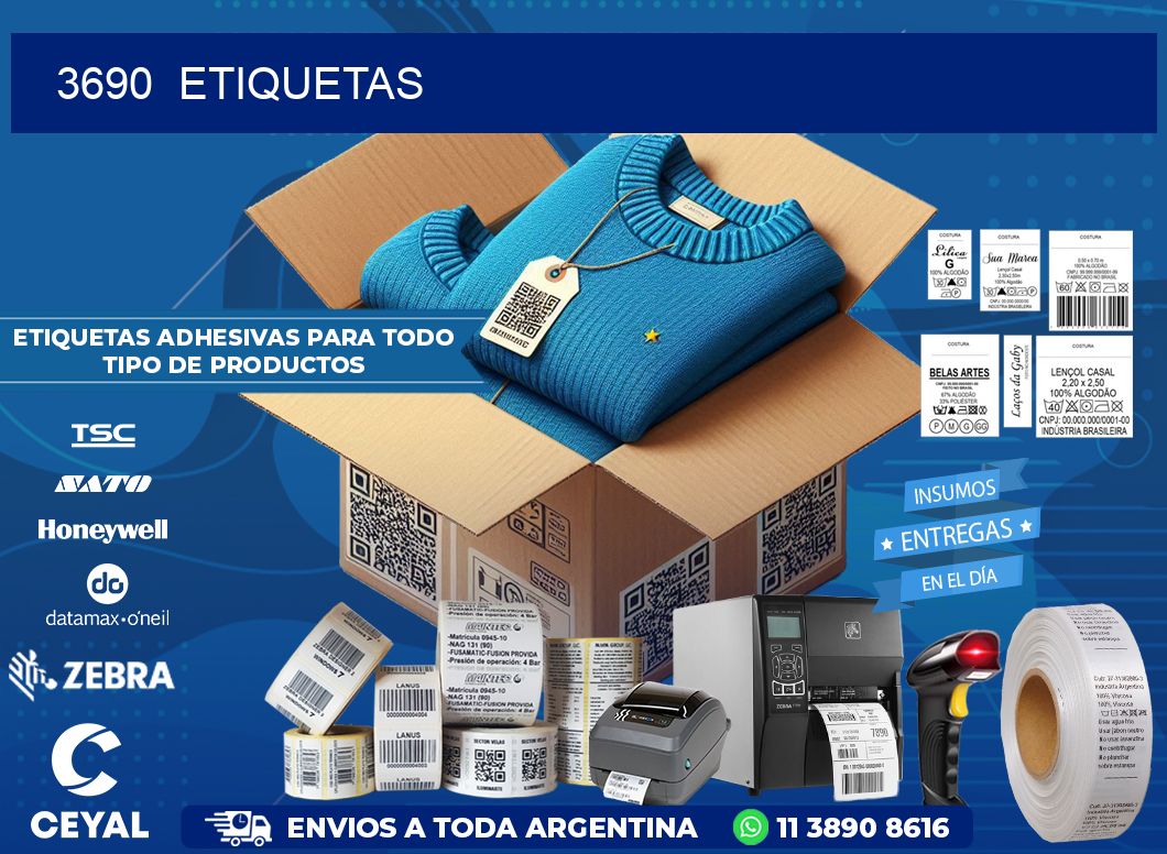 3690  ETIQUETAS