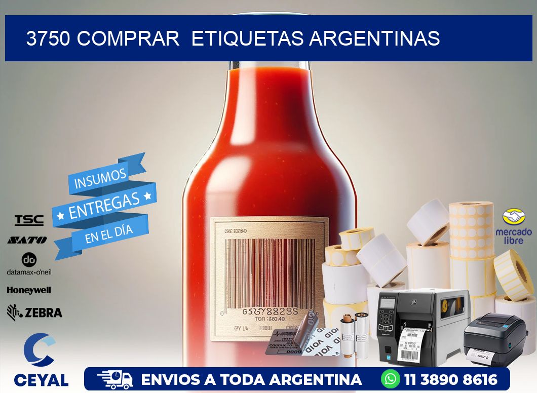 3750 COMPRAR  ETIQUETAS ARGENTINAS