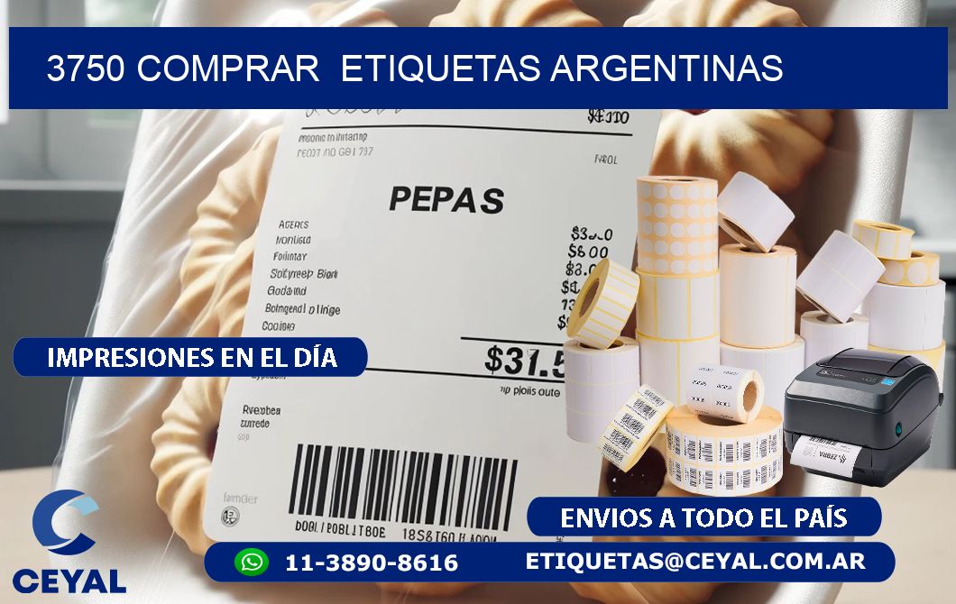 3750 COMPRAR  ETIQUETAS ARGENTINAS