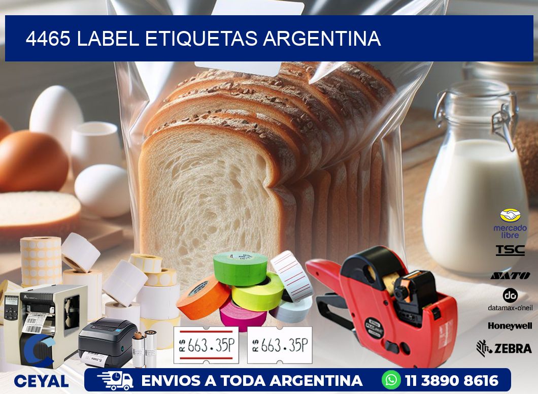 4465 LABEL ETIQUETAS ARGENTINA