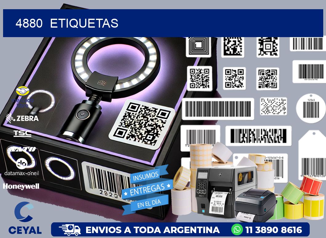 4880  ETIQUETAS