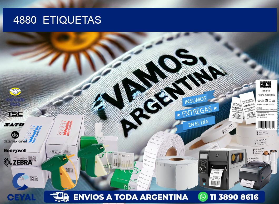 4880  ETIQUETAS