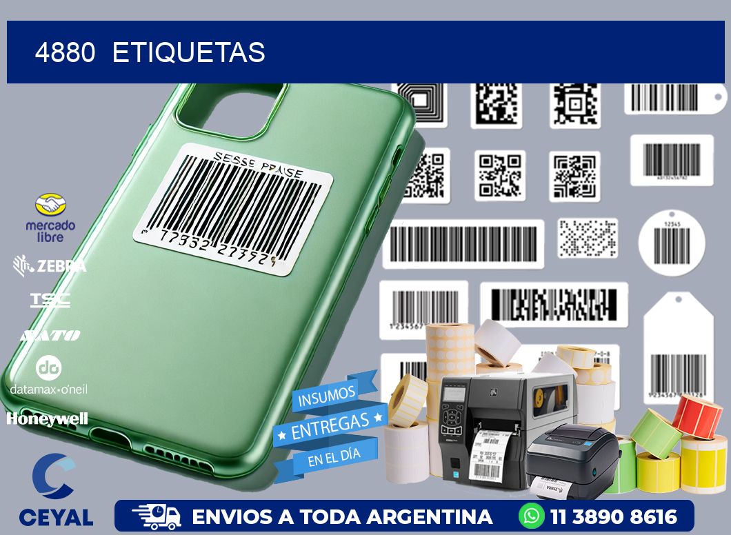 4880  ETIQUETAS