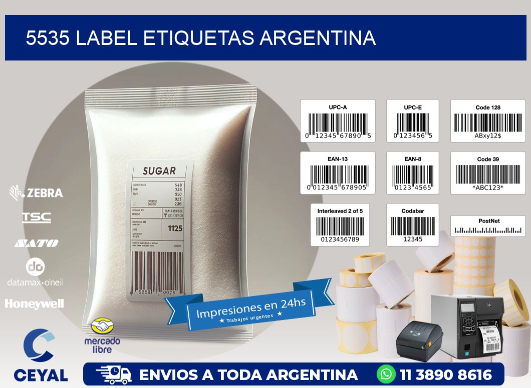 5535 LABEL ETIQUETAS ARGENTINA