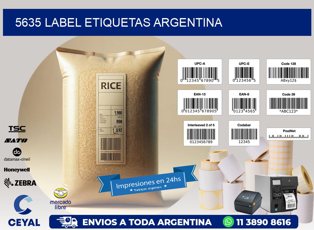 5635 LABEL ETIQUETAS ARGENTINA