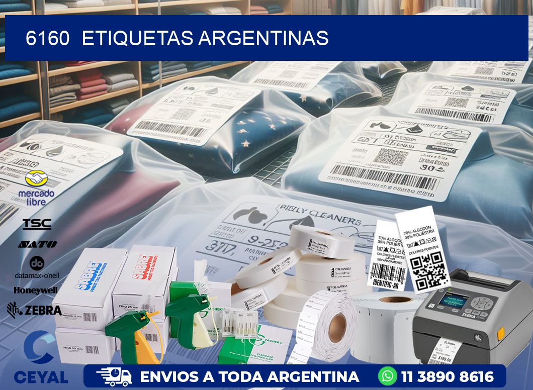 6160  ETIQUETAS ARGENTINAS