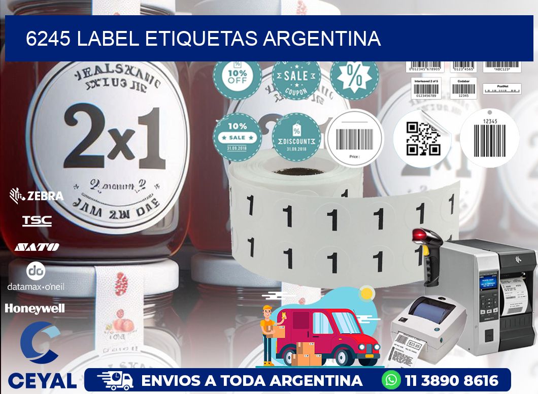 6245 LABEL ETIQUETAS ARGENTINA